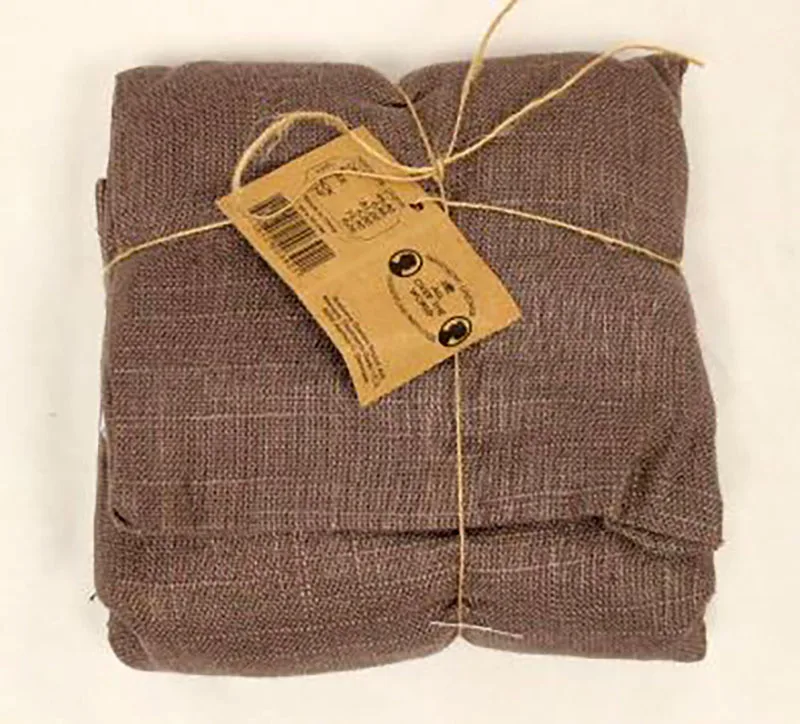Pad di riscaldamento «Keep my neck warm pillow, linnen/cotton, 44x15 cm» (Søstrene Grene)