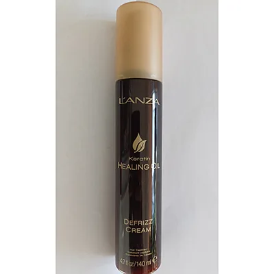 Crema per capelli «Keratin Healing Oil DeFrizz Cream» (Lanza)