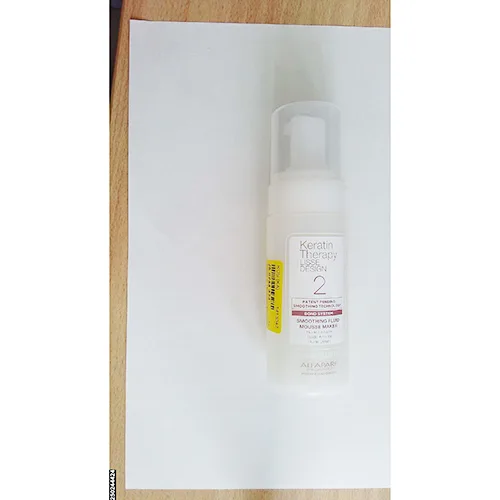 Prodotto per raddrizzare i capelli «Keratin Therapy LISSE DESIGN SMOOTHING TREATMENT KIT EXPRESS, Step 2 Smoothing Fluid Mo…» — foto 4 dell'alert SR/03481/25