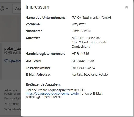 Lama circolare per sega «Kettensägeblatt 125 mm für Winkelschleifer beworben» — foto 2 dell'alert A12/01038/22
