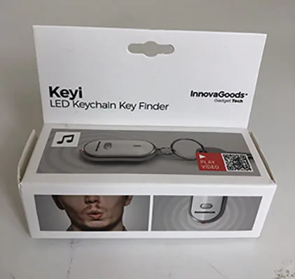 Rilevatore di chiavi elettriche «Keyi LED Keychain Key Finder» — foto 2 dell'alert A12/03143/23