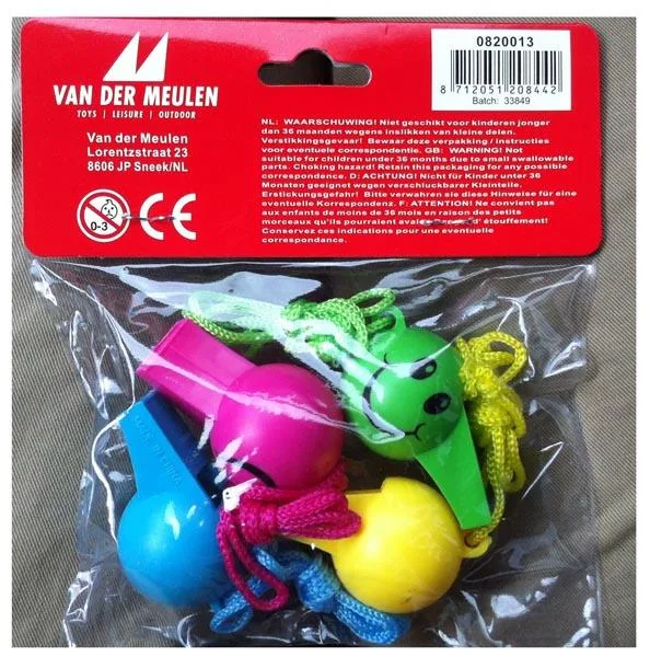 Fischietti di plastica «KID FUN» — foto 2 dell'alert A12/1761/15
