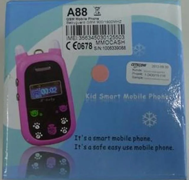 Telefono cellulare per bambini & #13; & #13; «Kid smart mobile phone» — foto 1 dell'alert A12/1651/12