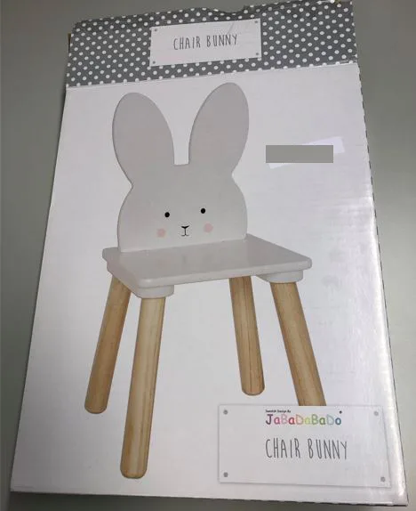 Sedia per bambini «Kids Chair Bunny» — foto 2 dell'alert A12/00209/22