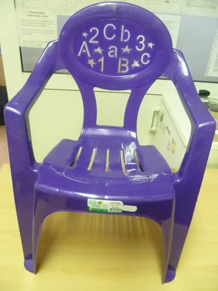 Sedia in plastica per bambini «Kids chair» (POLYTIME)