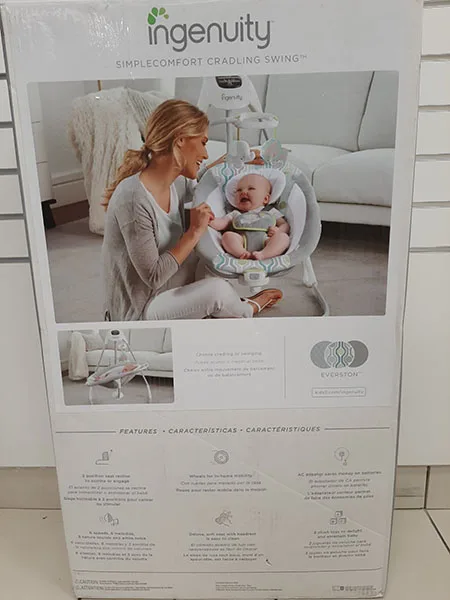 Altalena del bambino «KIDS II BABY SWING INGENUITY EVERSTON» — foto 2 dell'alert INFO/00088/22