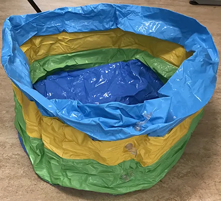 Piscina gonfiabile «Kids Inflatable Swimming Pool Swim Paddling Pool Summer Play Toy Bathtub»