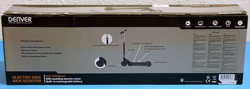 Scooter elettrico «Kids Kick Electric Scooter» — foto 4 dell'alert A12/00777/21