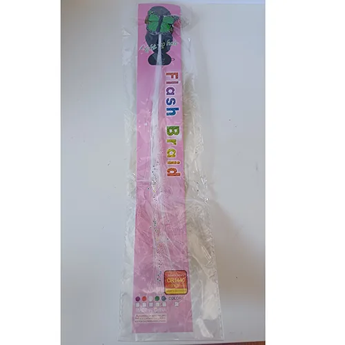 Treccia per capelli giocattolo «Kids' Led Light Up Toy Hair Braid, Birthday Party Flashing Hair Clip»