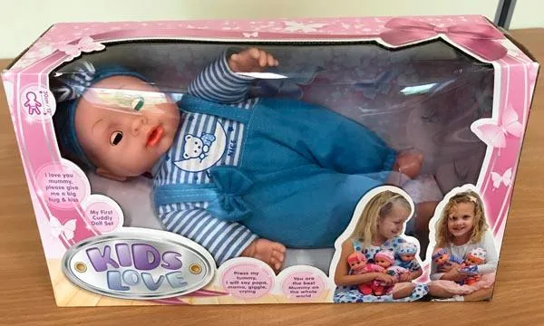 Bambola di plastica «KIDS LOVE» (Unknown)