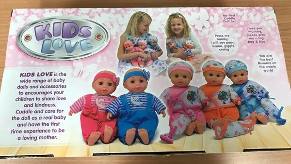 Bambola di plastica «KIDS LOVE» — foto 3 dell'alert A12/1608/19