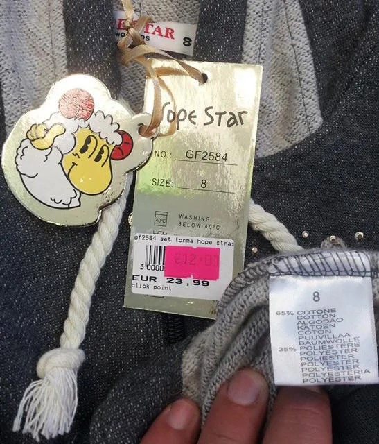 Set di abbigliamento per bambini «Kids Miss Hope Star» (Hope Star)