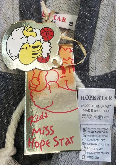 Set di abbigliamento per bambini «Kids Miss Hope Star» — foto 3 dell'alert A12/0699/14