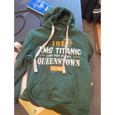 Felpa per bambini «Kids Titanic Hoodie» (Traditional Craft Ltd)