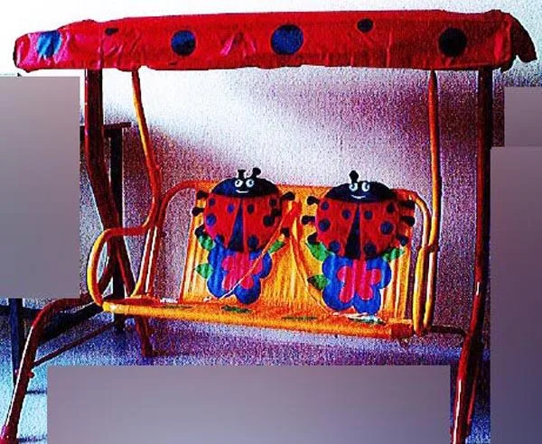 Sedia altalena per bambini «Kinder Hollywoodschaukel Rot, Beetle - Kid's Swing Chair, Beetle Design» — foto 3 dell'alert A12/0834/16