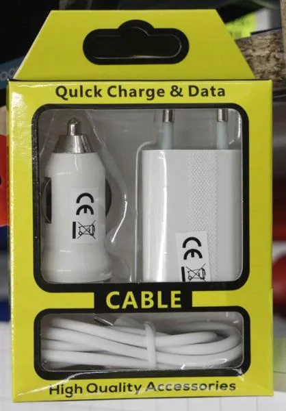 Kit caricabatterie «Kit chargeur câble type C 1M (DC 5V 1A)» — foto 1 dell'alert A12/1531/18