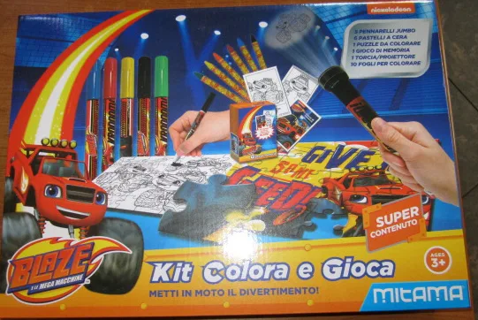 Kit giocattolo per la pittura «KIT COLORA E GIOCA» (MITAMA)