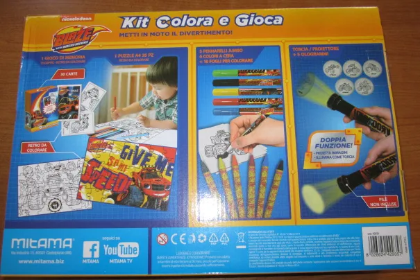 Kit giocattolo per la pittura «KIT COLORA E GIOCA» — foto 2 dell'alert A12/00292/20