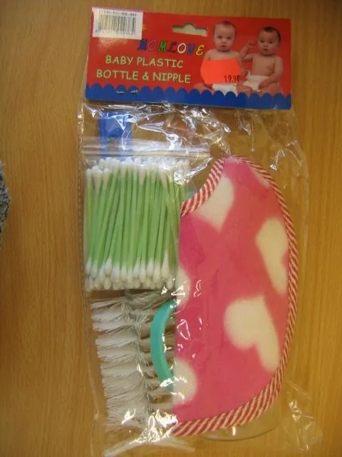 Kit di alimentazione del bambino – MOMLOVE Biberon di plastica e capezzolo — foto 2 dell'alert 0944/08