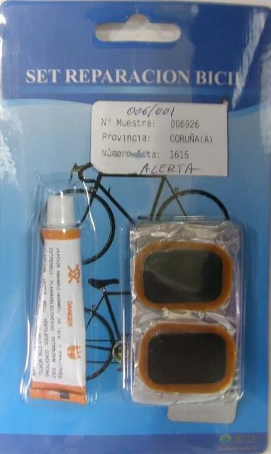 Kit di riparazione pneumatici per biciclette "Set Reparacion Bicil" &amp; #13; (Not known)