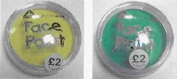 Kit di verniciatura viso, verde viso-dipinta compatta e giallo viso-dipinta compatta (Early Learning Centre (ELC))
