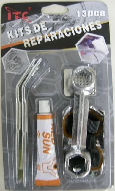 Kit riparazione foratura per biciclette – Kits de Reparaciones – Red Sun (ITC)