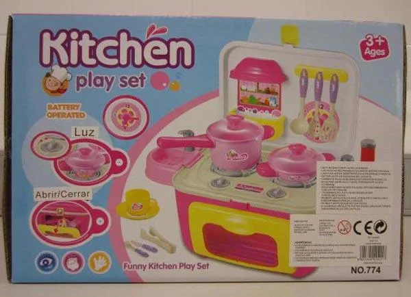 Set giochi da cucina «Kitchen play set» (Jin Jia Tai)