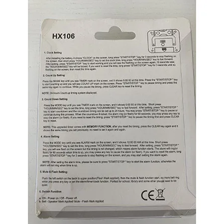 Timer della cucina «Kitchen Timer Digital Screen Kitchen Timer Large» — foto 3 dell'alert A12/00079/24