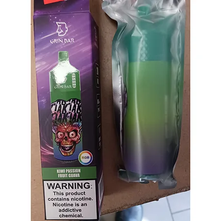 Sigaretta elettronica monouso «KIWI PASSION FRUIT GUAVA» (GRIN BAR 25000)