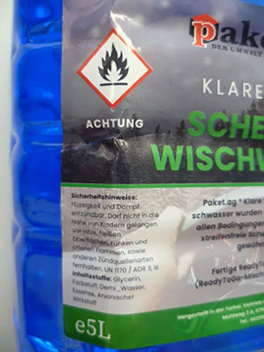 Lavaggio del parabrezza per auto «Klare Sicht Scheibenwischwasser, Kiefernduft» — foto 2 dell'alert A12/02482/23