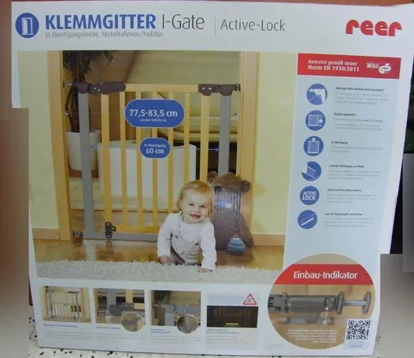 Cancello di sicurezza per bambini «Klemmgitter I-Gate» (Reer)