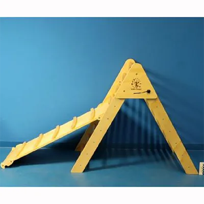 Telaio da arrampicata «Kletterdreieck mit Rutsche Groß klappbar 2er» (CCLIFE, kiddy dreams)