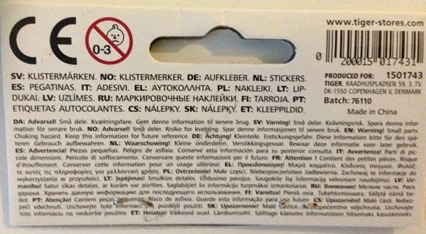 Adesivi «Klistremærker (Stickers)» — foto 2 dell'alert A12/1167/15