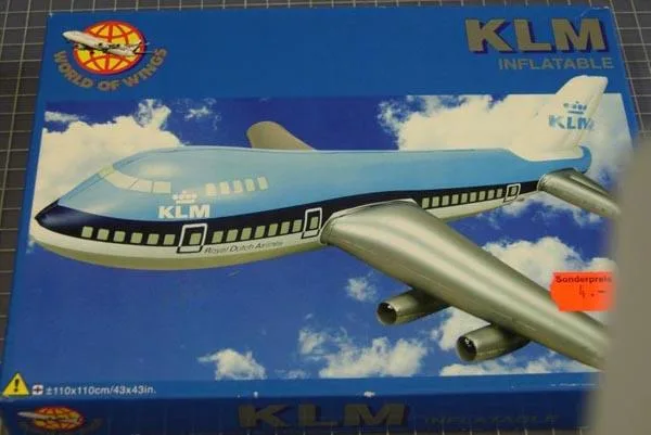 Aeroplani gonfiabili «KLM Inflatable» (World of Wings)
