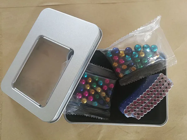Blocchi magnetici «Klocki Magnetyczne Silver»