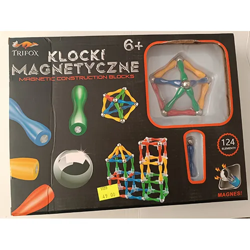 Giocattolo magnetico «Klocki magnetyczne» (TRIFOX)