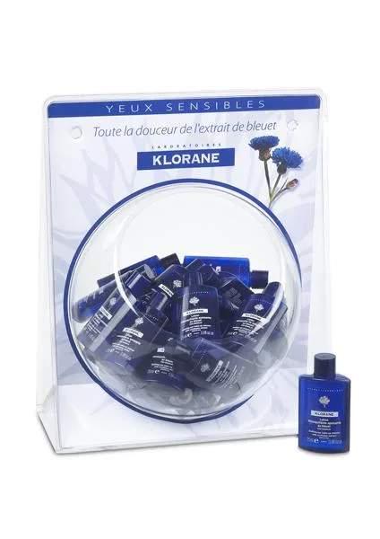 Klorane rilassante per il trucco degli occhi con fiordaliso (Klorane)