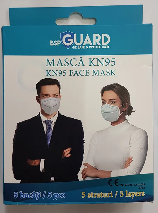 Maschera filtro particella «KN 95 FACE MASK» (BSPGUARD)