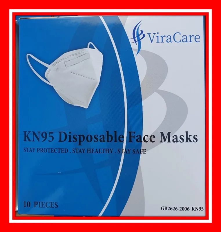 Maschera filtro antiparticolato «KN95 Disposable Face Mask» — foto 3 dell'alert INFO/00078/20
