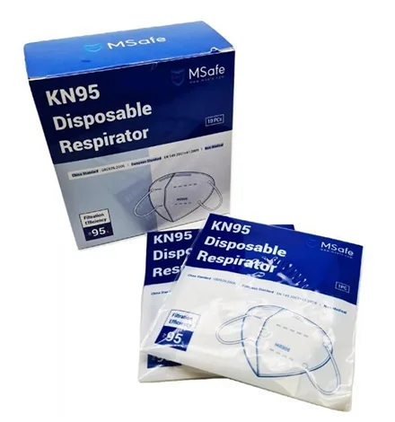 Maschera filtro particella «KN95 Disposable Respirator» — foto 1 dell'alert INFO/00045/21