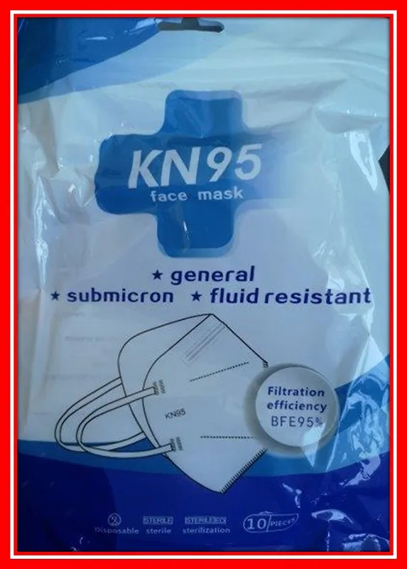 Maschera filtro antiparticolato «KN95 face mask» — foto 4 dell'alert INFO/00076/20