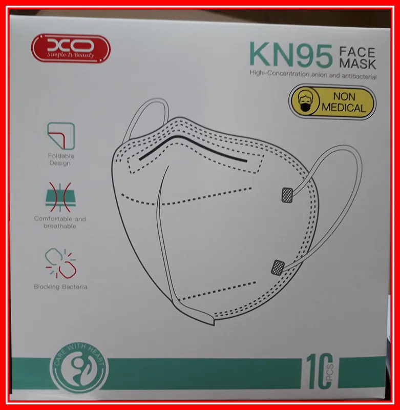 Maschera filtro antiparticolato «KN95 Face mask» — foto 3 dell'alert A12/01030/20