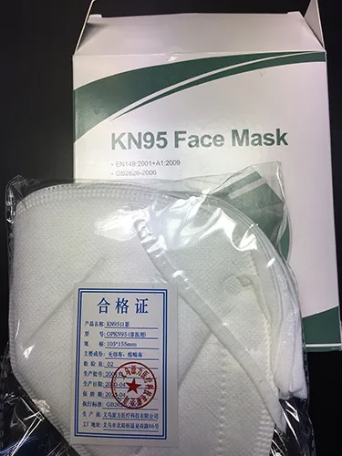 Maschera filtro particella «KN95 Face Mask» (Yiwu Ori-Power Medtech)
