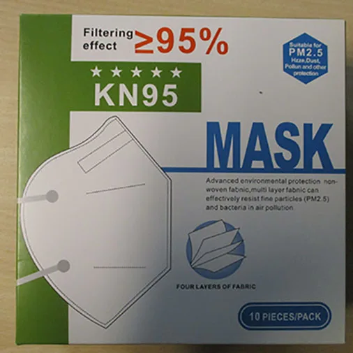 Maschera filtro particella «KN95 MASK» — foto 1 dell'alert A12/01757/21