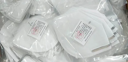 Maschera filtro particella «KN95 Particulate Respirator» — foto 2 dell'alert INFO/00009/21