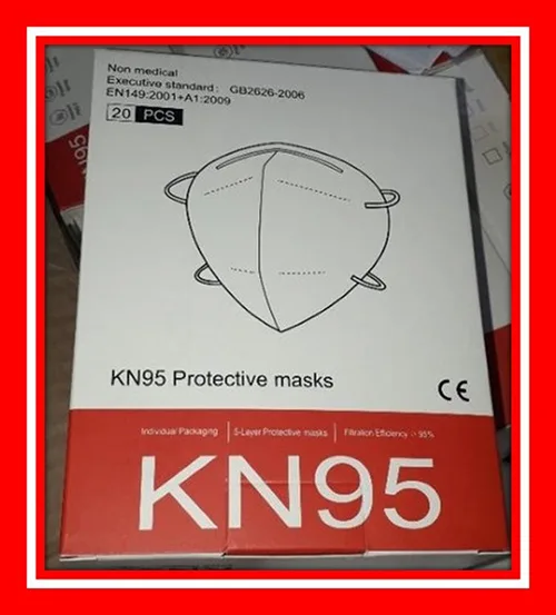 Maschera filtro antiparticolato «KN95 protective mask» — foto 3 dell'alert A12/01062/20