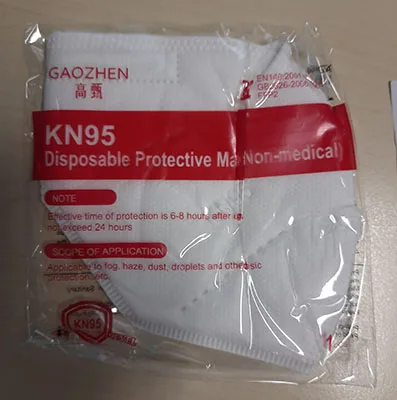 Maschera filtro particella «KN95 Protective Mask FOR ADULT» (GAOZHEN)
