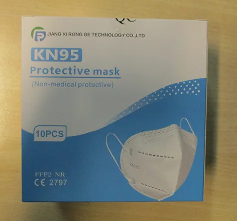 Maschera filtro antiparticolato «KN95 Protective Mask» — foto 1 dell'alert A12/00231/22