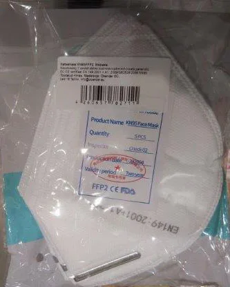 Maschera filtro particella «KN95 Protective Mask» (mezorizon)