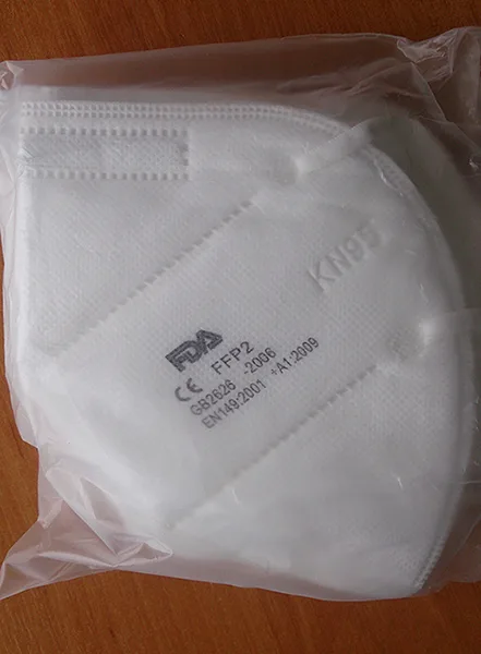 Maschera filtro particella «KN95 Protective Mask» — foto 2 dell'alert INFO/00116/20